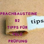Sprachbausteine B2 Tipps